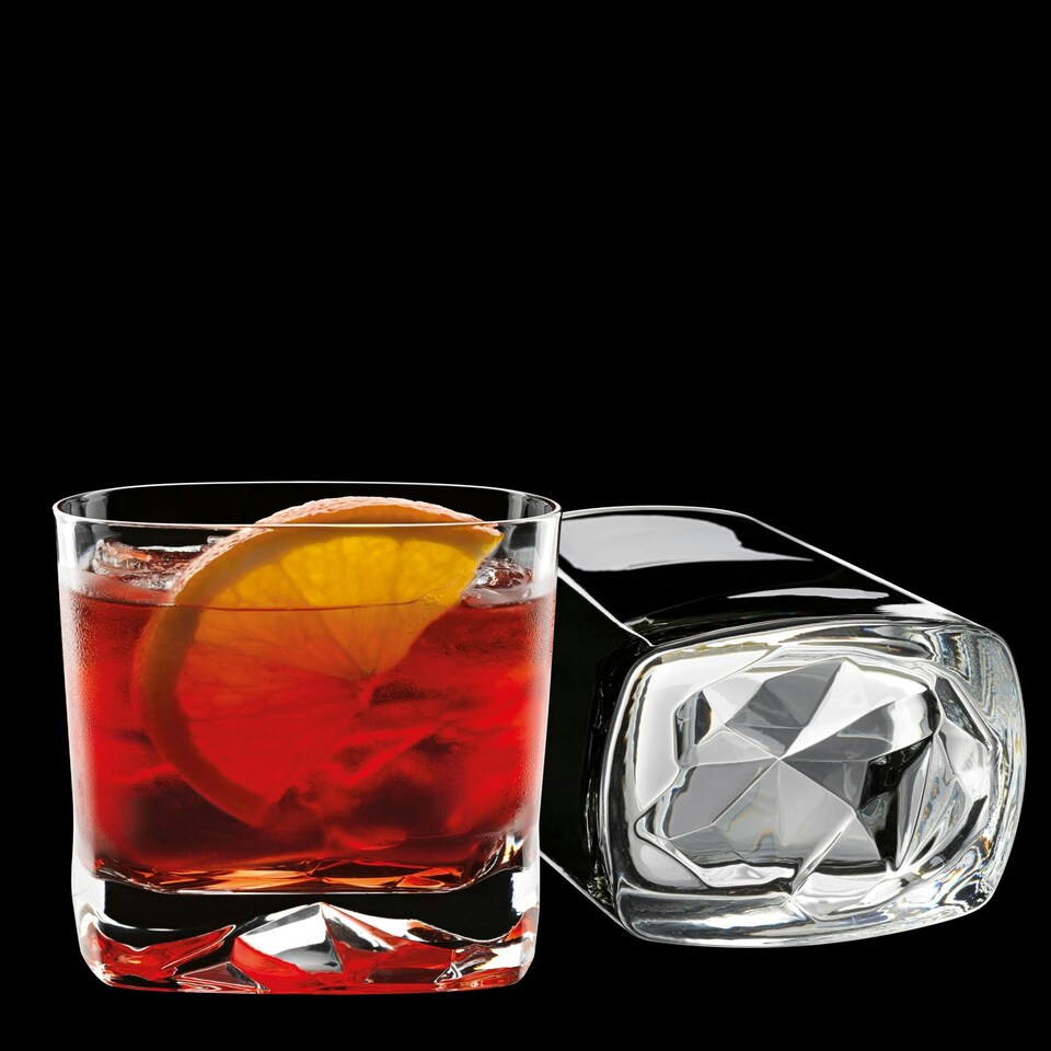 image 1 of Luigi Bormioli On The Rocks DOF Glasses, 400ml x 4