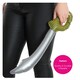 image 4 of Pirate Costume Set - Top, Hat, Bandana & Sword Black | M