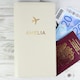 image 2 of Personalised Travel Document Holder | Cream