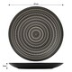 image 3 of 16pc Black Pad Print Dinner Set
