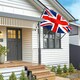 image 8 of 2 Union Jack Flags (5x3ft) Multi