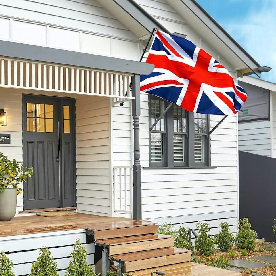 image 1 of 2 Union Jack Flags (5x3ft) Multi