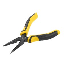 Stanley Hand Tools Controlgrip Long Nose Pliers - Multi Colour - 150mm (6in)