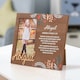 image 2 of History & Heraldry Pre-Personalised Kids Wooden Picture Frame - Abigail