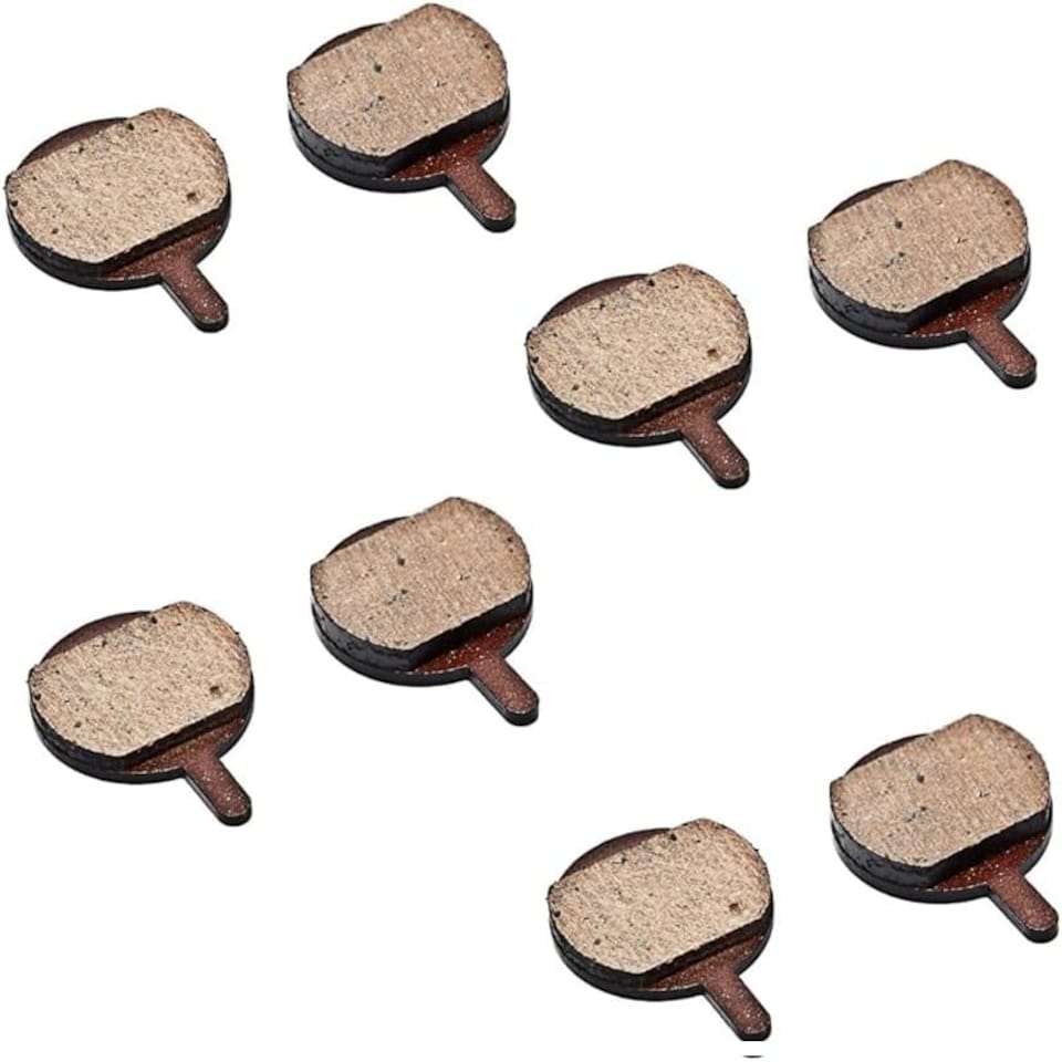 image 1 of AWE Set x 2 Semi Metallic Disc Brake Pads Compatible with Promax DSK-401
