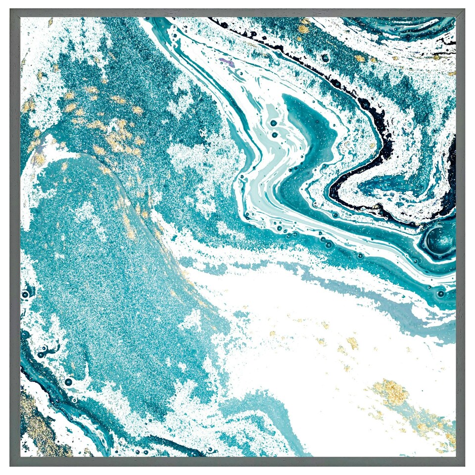 image 1 of Blue marble (Picture Frame) Brown | XS