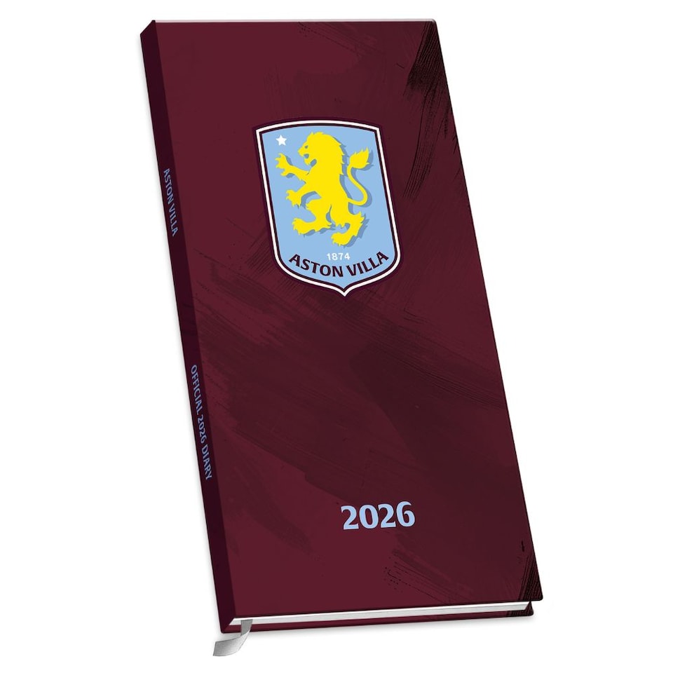 ASTON VILLA FC 2026 SLIM DIARY