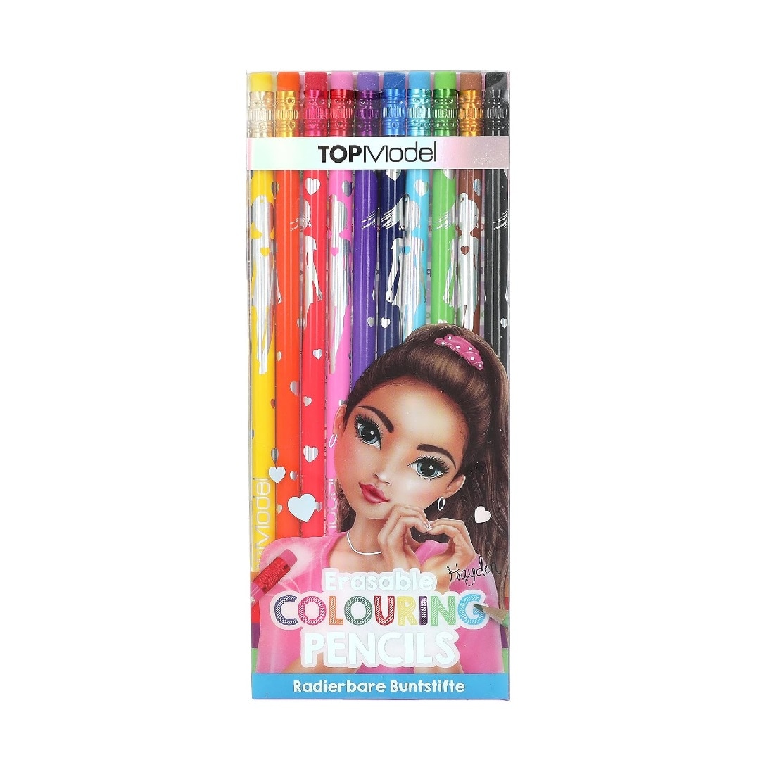 Depesche Topmodel Erasable Colouring Pencil Set