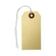 image 2 of Box of 1000 96mm x 48mm Ivory Strung Tags
