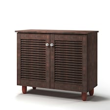 2 Door 3 Tier Shoe Cabinet
