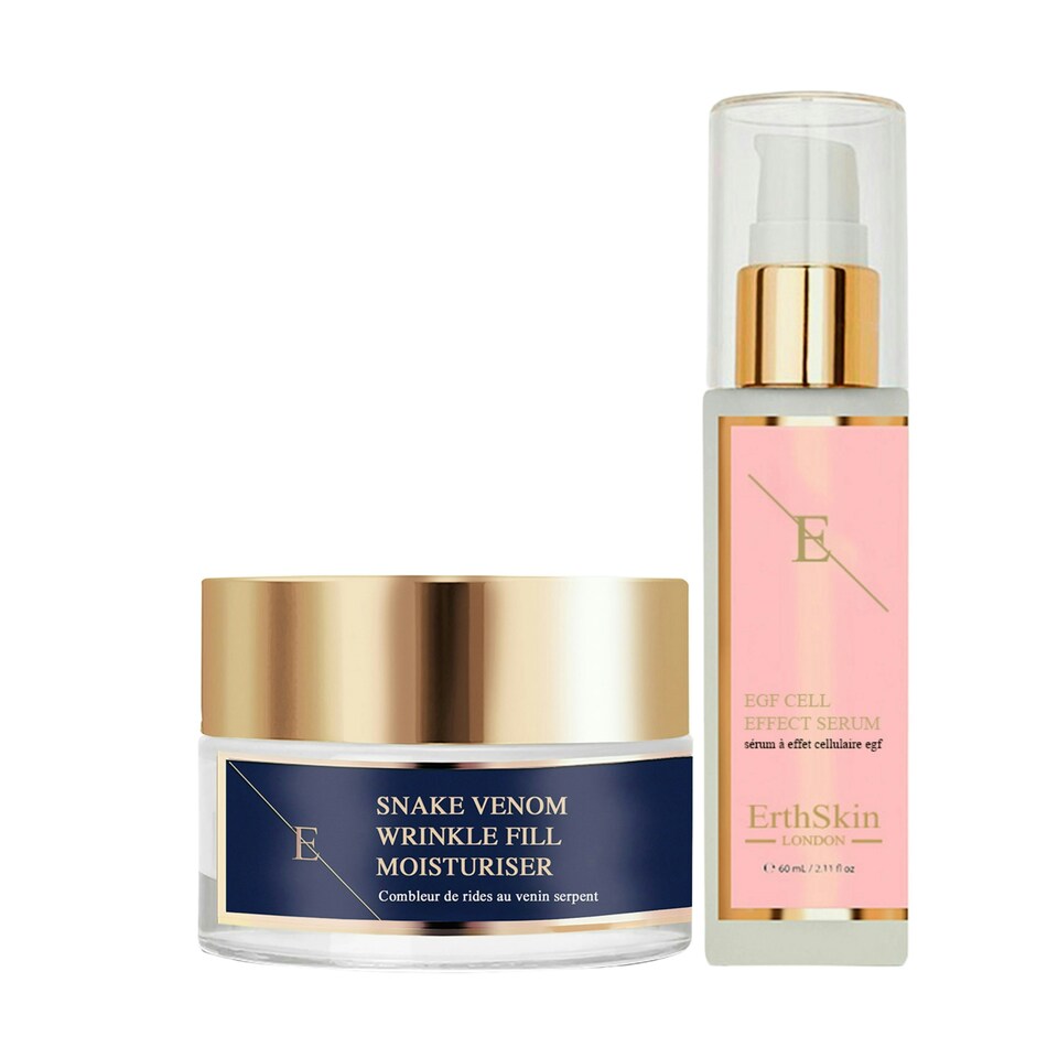 image 1 of Wrinkle Fill Moisturizer & Egf Serum Anti-Aging Set