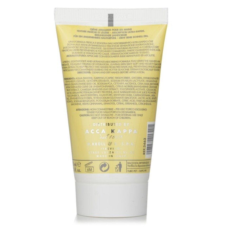 image 1 of Green Mandarin Hand Cream - 75ml/2.5oz