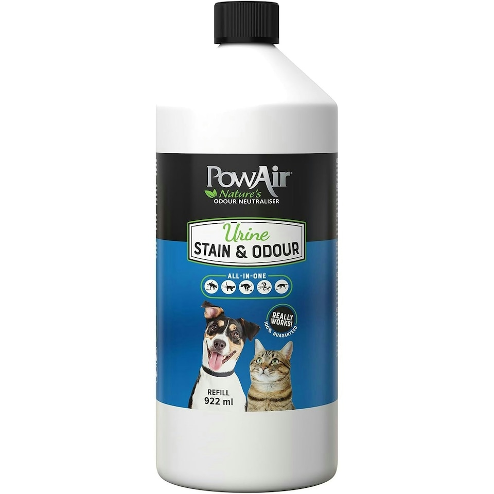PowAir All-In-One Pet Stain & Odour Eliminator Refill 922ml