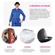 image 2 of Magical Nanny Costume Set with Accessories | Blue | S