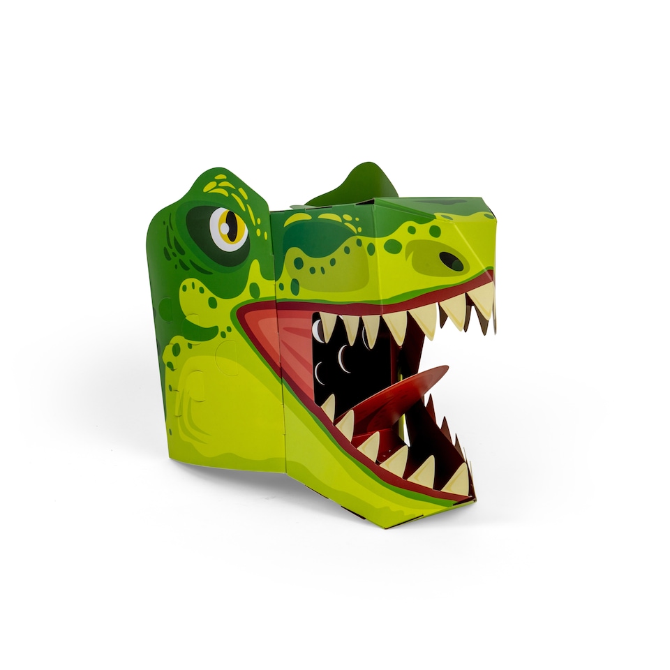 image 1 of T-Rex 3D Mask Card Craft