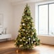 image 2 of 6FT Californian Boulder Bushy Look Luxurious Forest Green Artificial Christmas Tree Pine Cones Hinged Branches | Green | Green