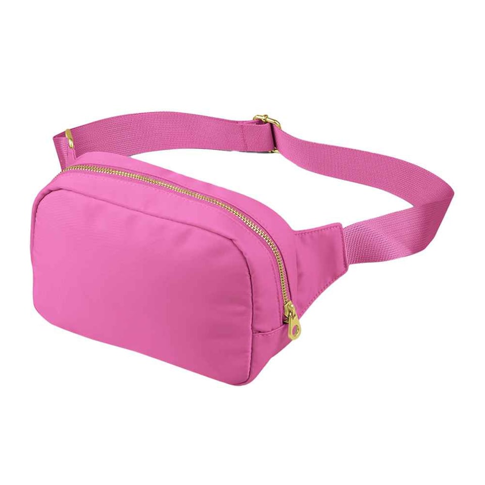 image 1 of Bagbase Sundae Crossbody Bag | Pink | Raspberry Ripple | One Size | 1