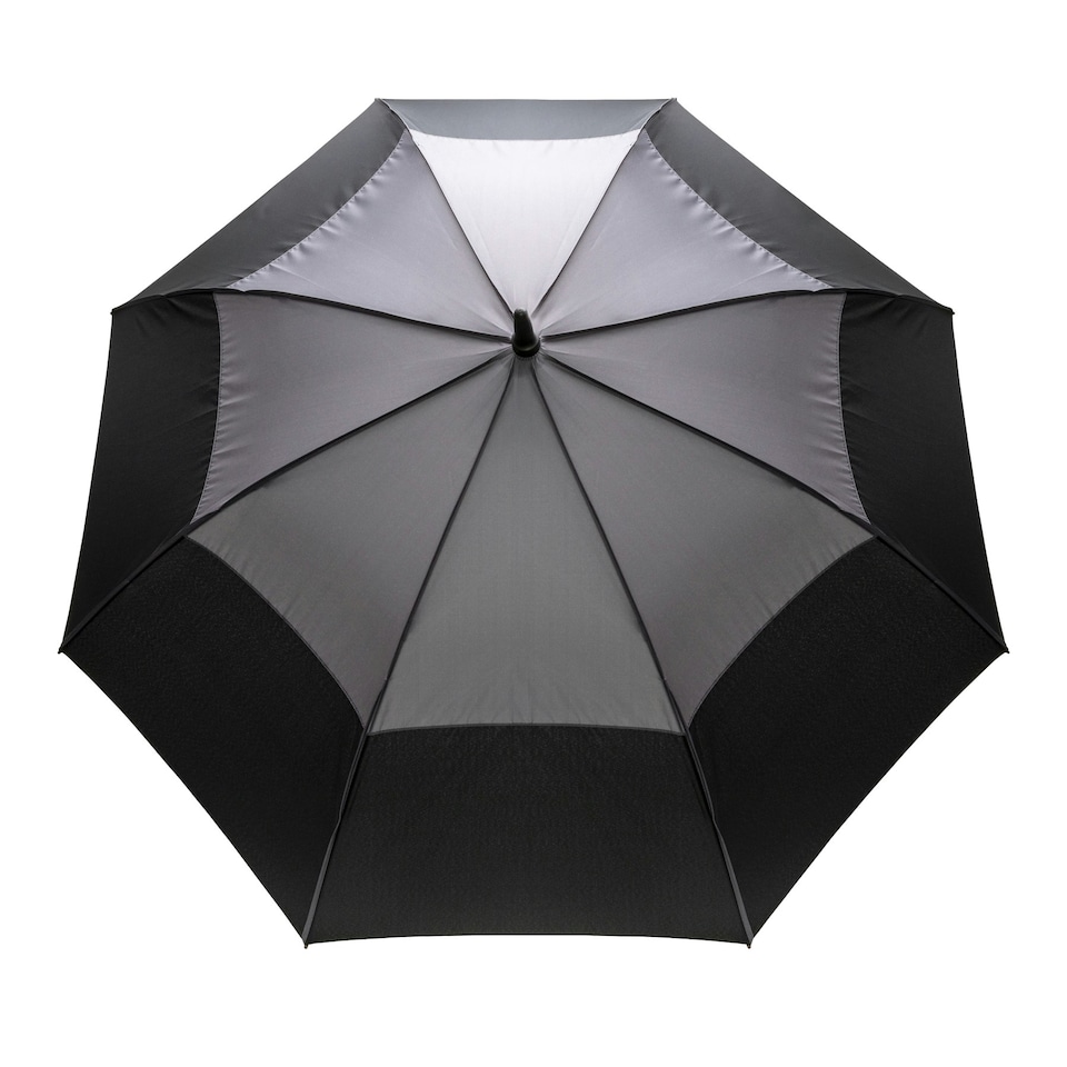 image 1 of XD Collection Impact Aware RPET Automatic Stormproof Stick Umbrella - Anthracite - One Size