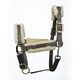 image 1 of Coldstream Langlee Luxury Horse Headcollar and Leadrope - Grey - Full