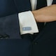 image 2 of Flag of Greece Cufflinks - Onyx Art CK165
