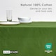 image 3 of Homescapes Dark Olive Tablecloth - 137 x 178 cm | Green | Dark Olive