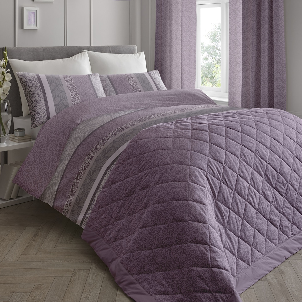 image 1 of D & D Hanworth Bedspread Heather