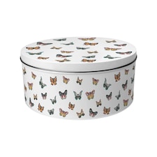 Colourful Butterflies Large Cake Tin