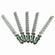 image 1 of Jigsaw Blades 6 TPI with T Shank Cutting Wood Plastics Less Than 50mm 5pk
