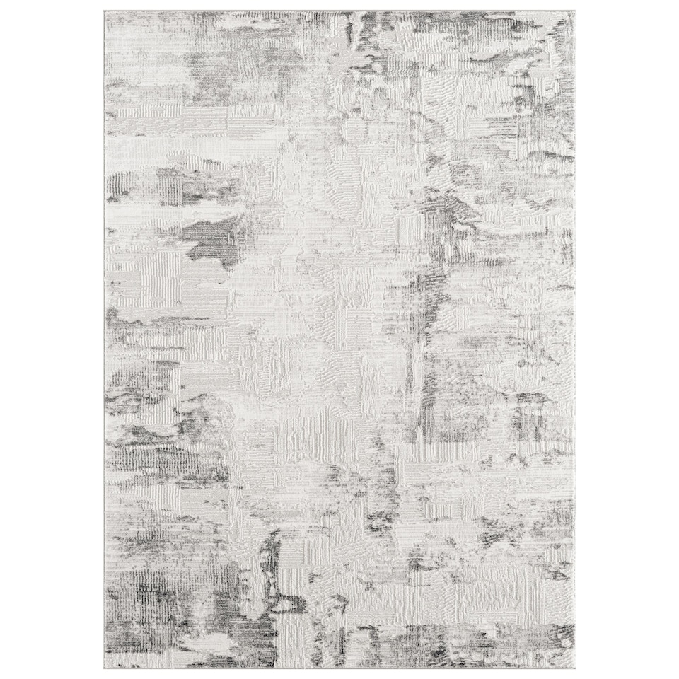 image 1 of RUGLENZA HOME - INTERNO AREA RUG - 12 MM - GREY TEXTURED - 120 x 170 CM