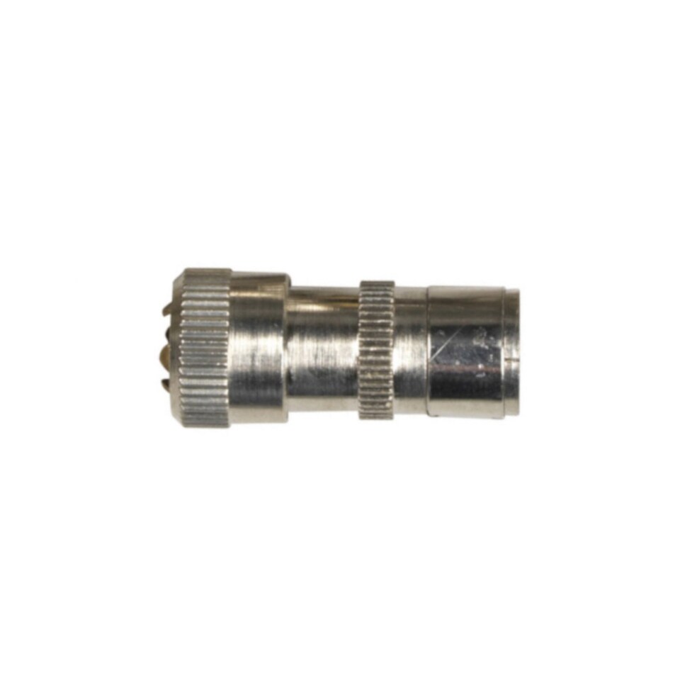 image 1 of SupaLec Coaxial Female Plug (Pack Of 2) | Silver | Silver | 1