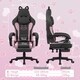 image 2 of Rattantree Ergonomic Gaming Chair with Massage Support & Footrest