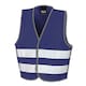 image 1 of SAFE-GUARD by Result Childrens/Kids Core Enhanced Hi-Vis Vest - Navy - 7-9 Years