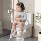image 8 of Alivio 2-in-1 Kids Potty Training Seat with Adjustable Ladder and Foldable Potty
