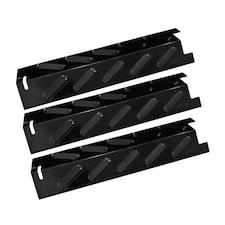 Charles Bentley Ottimo Flame Tamer 3x 358mm Gas BBQ Grill Heat Shield Plate Set