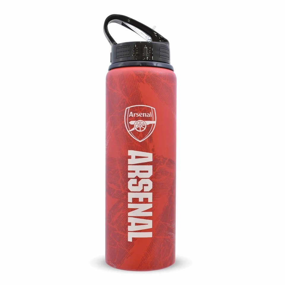 image 1 of Arsenal FC Print Water Bottle, Water Bottles, Sports, Gift