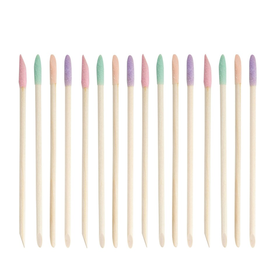 image 1 of Brushworks Cuticle Crystal Sticks - 16 Pack