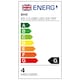 image 2 of BHS 3 Pack of 4 Watt LED ES E27 Vintage Filament Globe Bulb, Tinted
