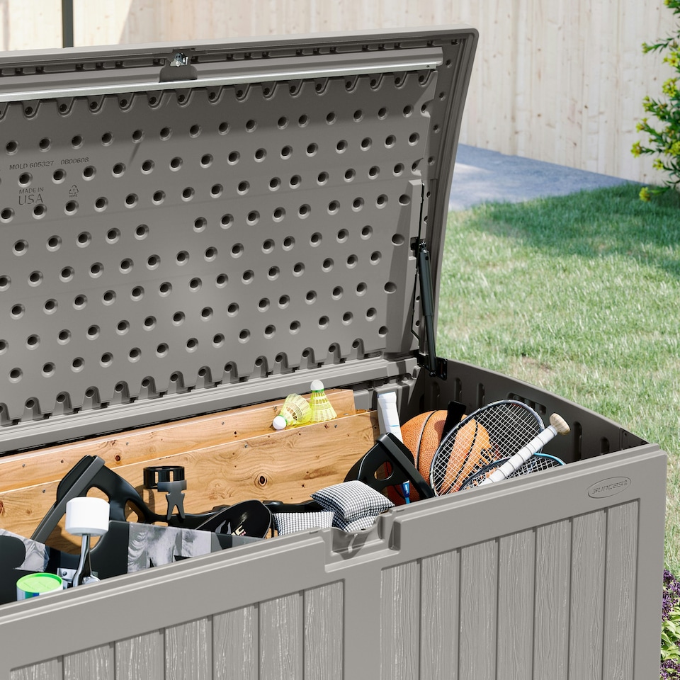 image 1 of Montana 757L Storage Box - Stone Grey Grey