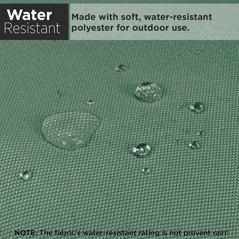 image 1 of Bottle Green Replacement Cushion For Swing Egg Chair, 5 Pieces Water-Resistant Hanging Basket Swing Chair Cushion