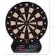 image 3 of HOMCOM Electronic Hanging Dartboard LED Digital Score Set 27 Games and 202 Variations with 12 Soft Tip Darts