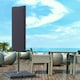 image 2 of Outsunny Garden Parasol Cover for 2-4m Outdoor Umbrella Protector w/ Rod, Zipper