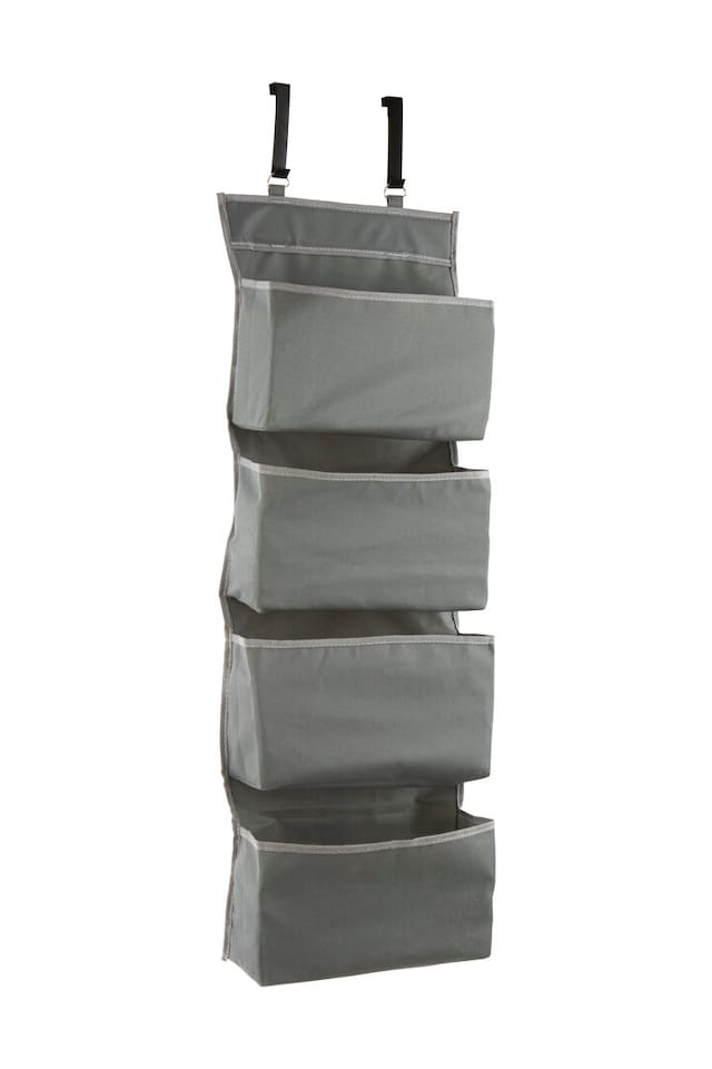 image 1 of Verti Grey Over Door Hanging Organiser