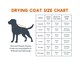 image 8 of Henry Wag Grey Microfibre Drying Coat For Use After Bath Time Or A Muddy Walk, Size Medium 40cm | Grey | Grey | M | 1