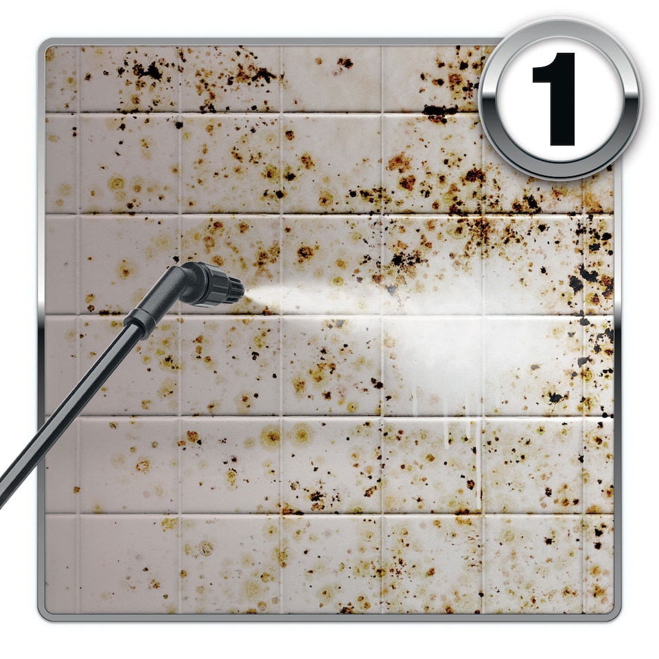 image 1 of Dryzone Mould Remover Prevention Kit - (2x5L & Sprayer) Black Mould & Mildew Remover on Wall, Bathroom, Kitchen, Ceilings, Shower