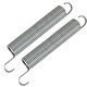 image 4 of SPARES2GO Door Spring Hinge Tension Support for Beko Dishwasher (2 x Springs, 120mm)