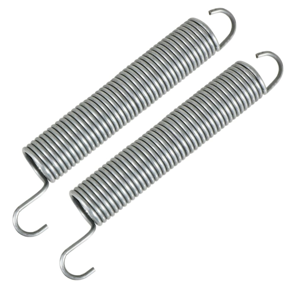 image 1 of SPARES2GO Door Spring Hinge Tension Support for Beko Dishwasher (2 x Springs, 120mm)