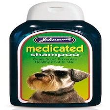 Johnsons Veterinary Dog Medicated Shampoo 400ml - Pack of 3