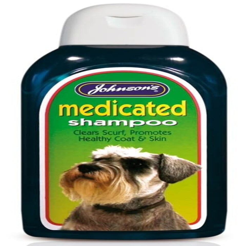 Johnsons Veterinary Dog Medicated Shampoo 400ml - Pack of 3