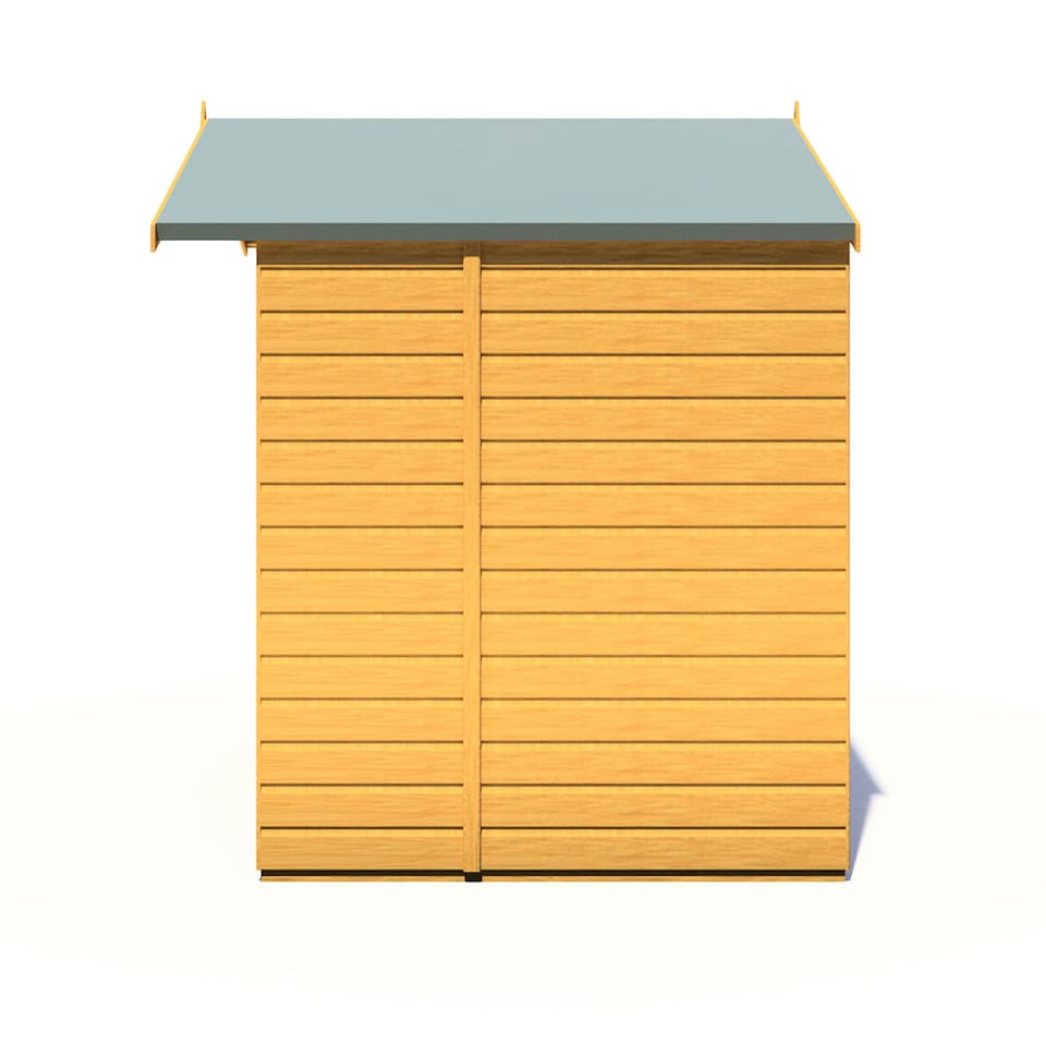 image 1 of Avance Shiplap Summerhouse Garden Sun Room Approx 7 x 5 Feet | Brown