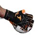 image 2 of Precision Unisex Adult Fusion X Pro Surround Quartz Goalkeeper Gloves - Black/Fluorescent Orange - 10